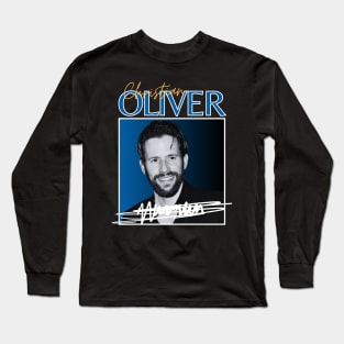 Christian oliver///original retro Long Sleeve T-Shirt